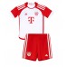 Bayern Munich Matthijs de Ligt #4 Replica Home Stadium Kit for Kids 2023-24 Short Sleeve (+ pants)